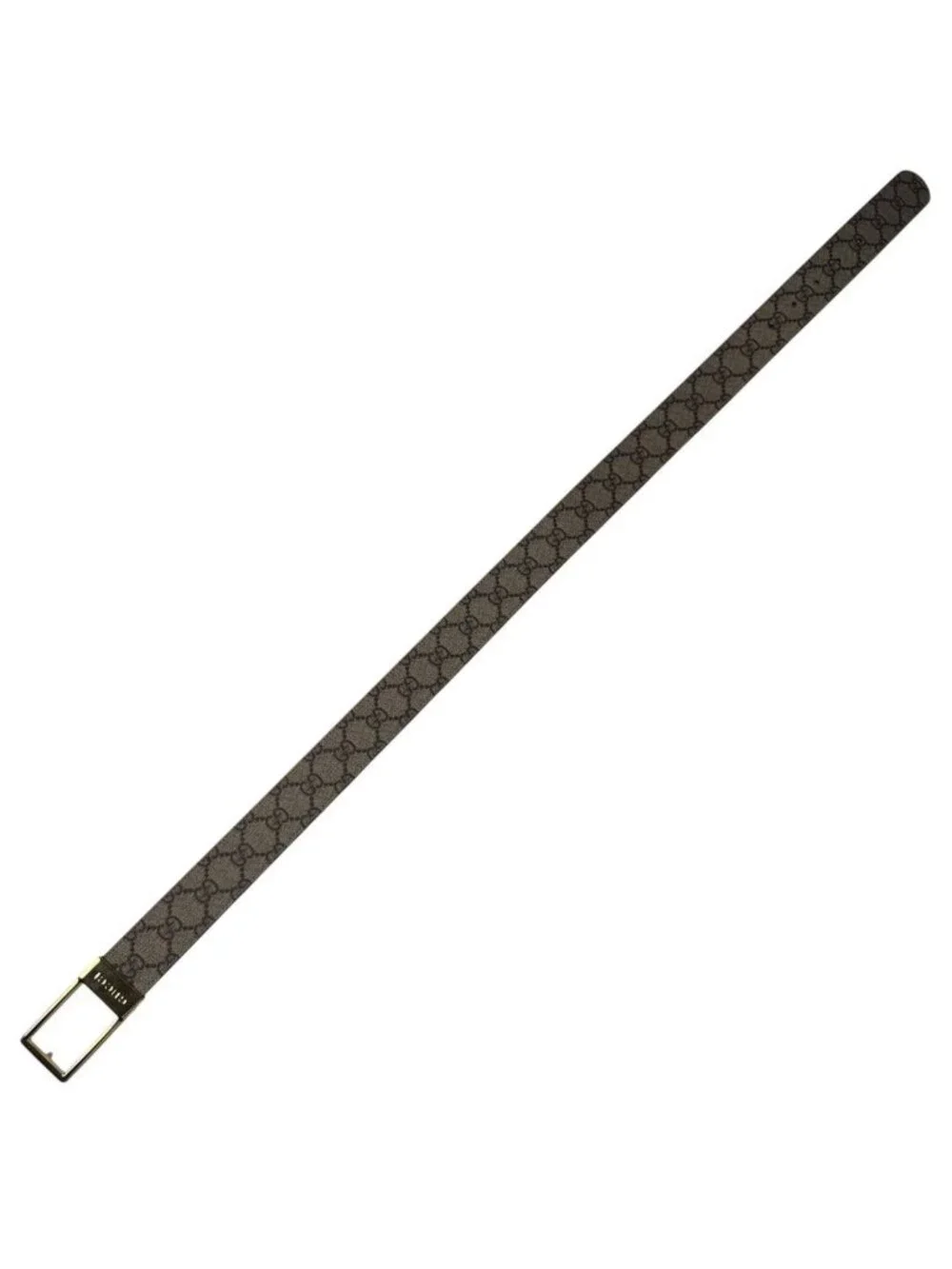 Gucci Belt GG Supreme Rectangle Buckle